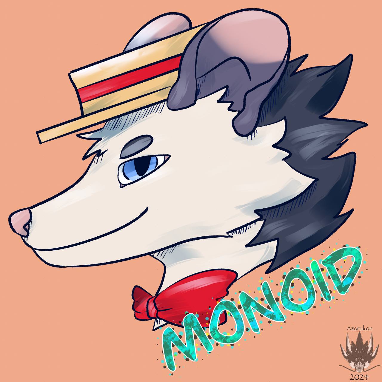 Monoid as drawn by Azorukon